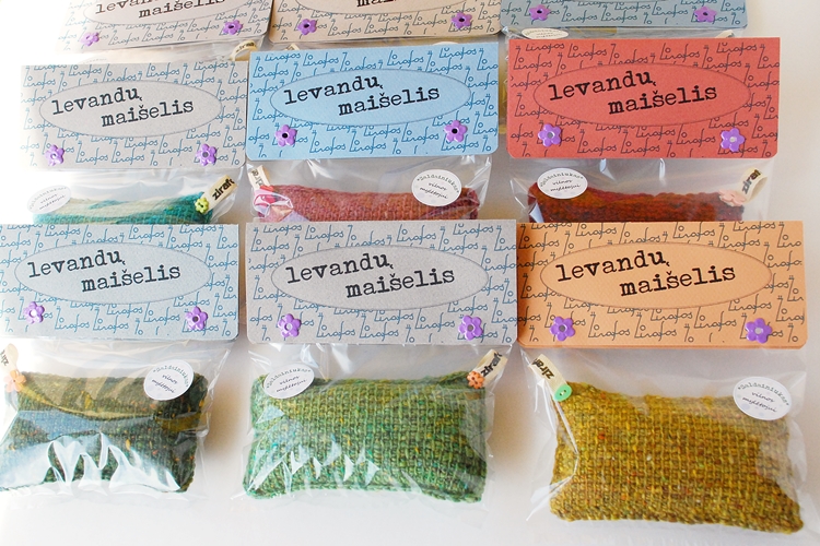 Levandų maišelis "saldainiukas vilnos mylėtojui"