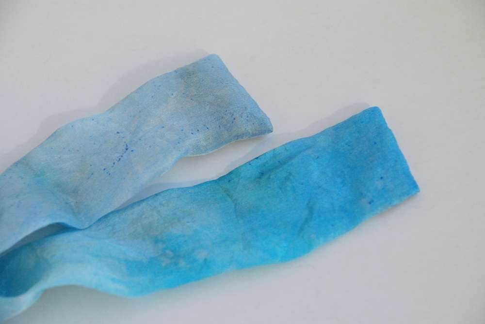 originalus, spalvotas, taškuotas kaklo papuošalas "Mano šilkinis"