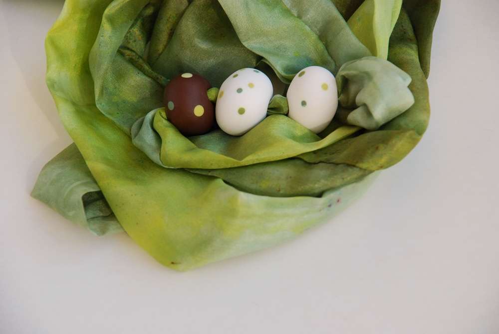 originalus, spalvotas, taškuotas kaklo papuošalas "Mano šilkinis"