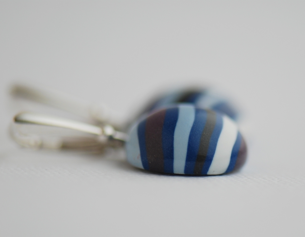 Spalvoti auskarai „Cukrus galvoje“