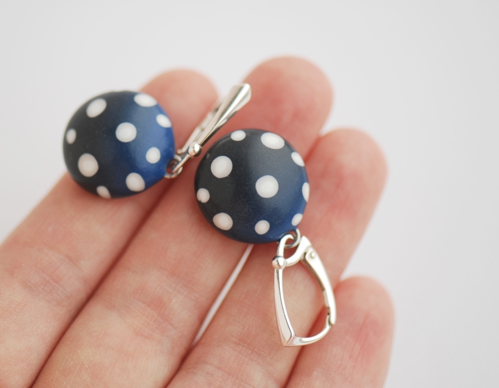 Spalvoti auskarai „Cukrus galvoje“