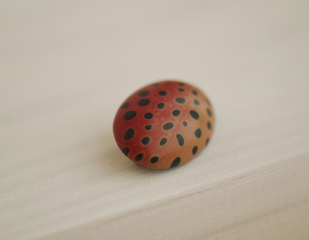 spalvota rankų darbo segė