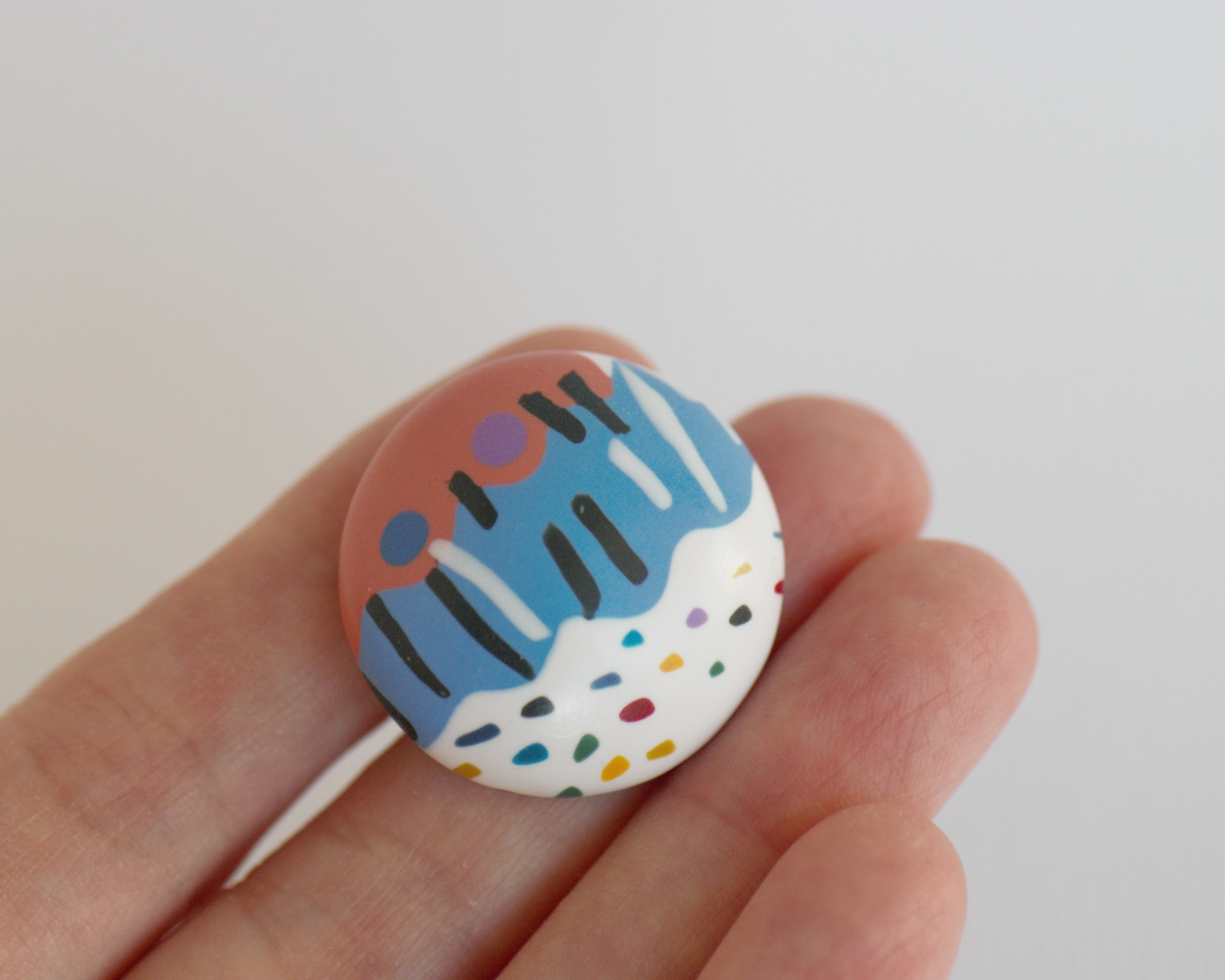 rankų darbo polimerinio molio sagė