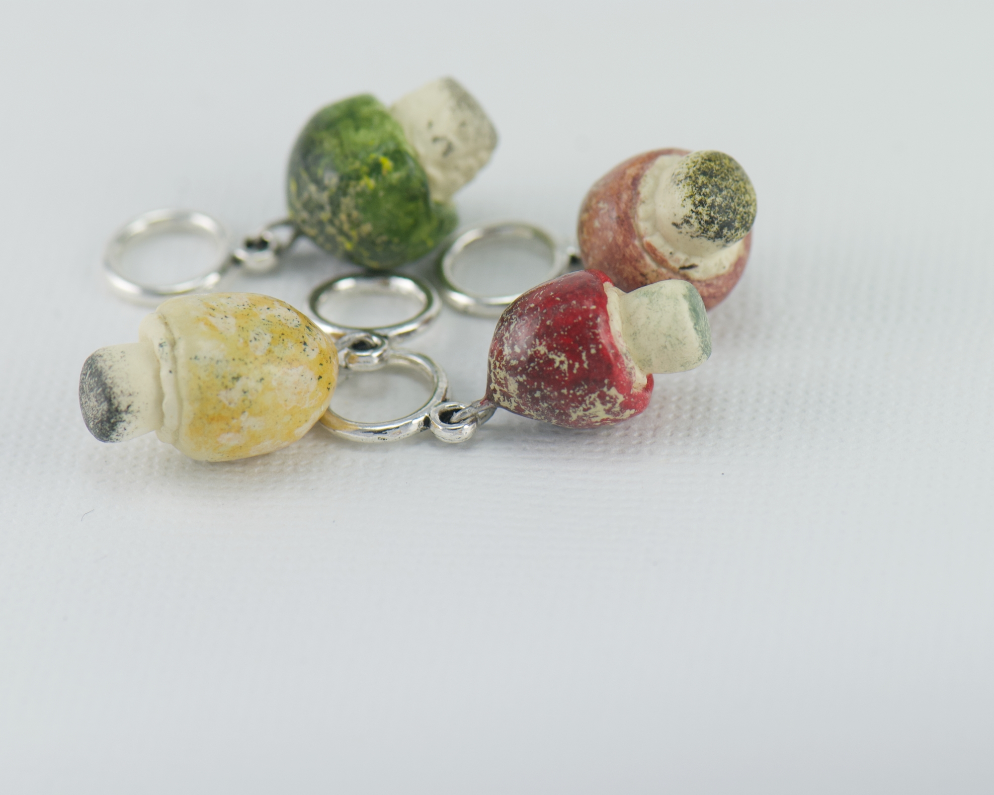 rankų darbo miniatiūriniai grybai