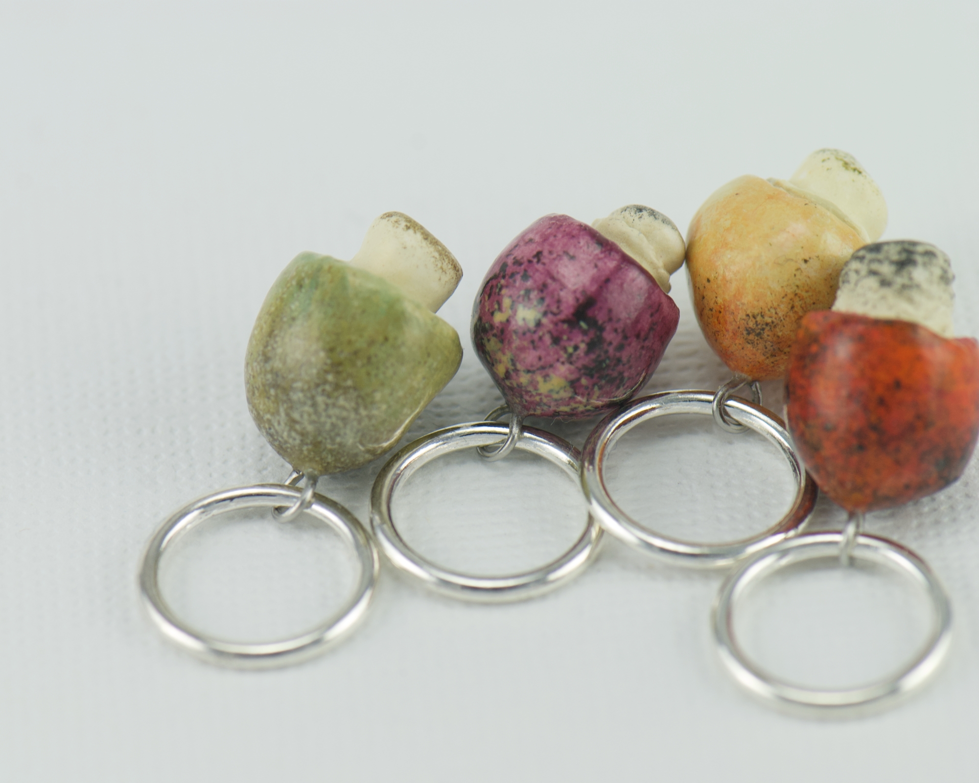 rankų darbo miniatiūriniai grybai