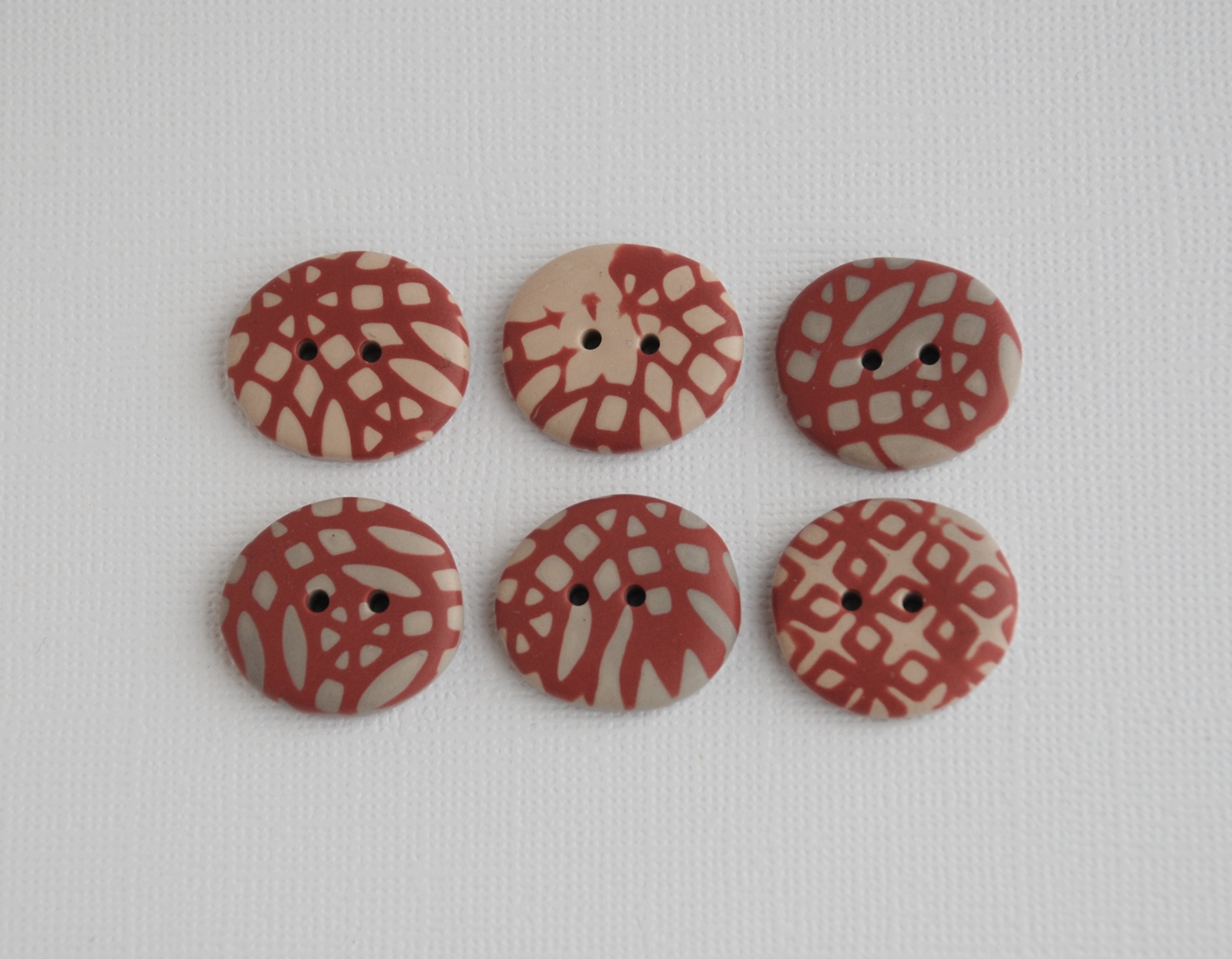 rankų darbo sagos, polimerinio molio